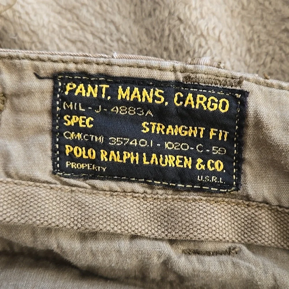 Polo Ralph Lauren Men's Brown Cargo Straight Fit Pants 32×32